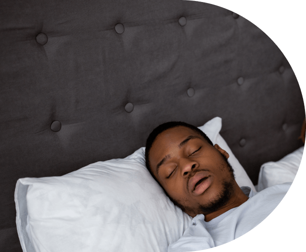 Couple sleeping in separate rooms because of loud snoring